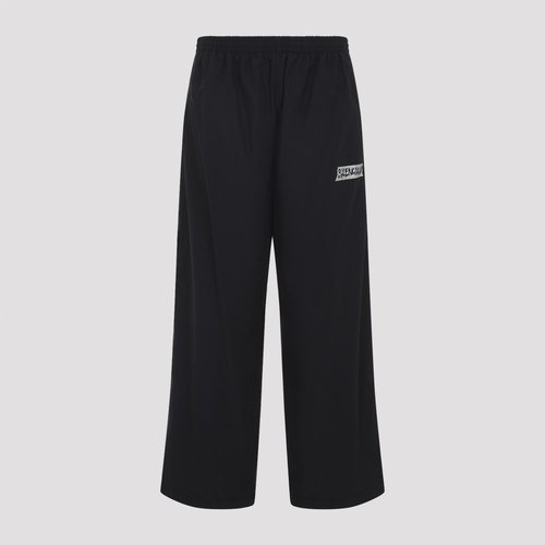 Balenciaga Cotton Track Pants - 857634.TPQ381000BLACK