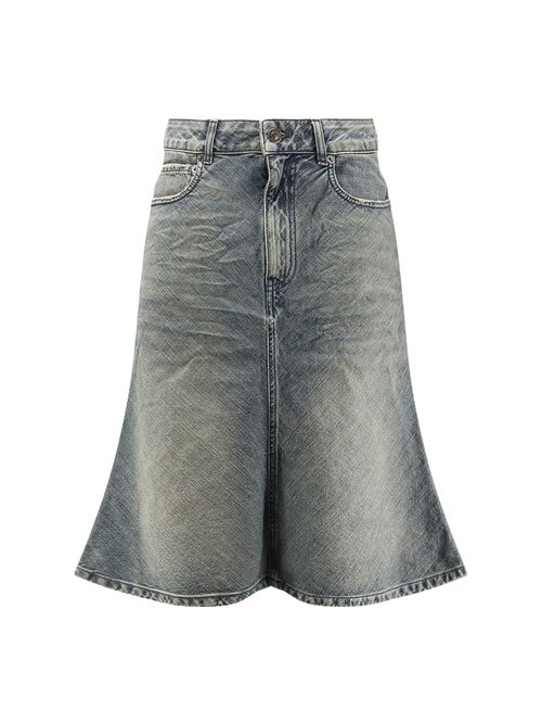 Balenciaga Godet Midi Skirt - 852330TTW763394