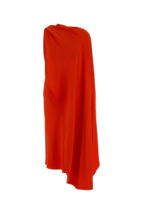 Balenciaga Draped Silk Maxi Dress - 872272TUT553941