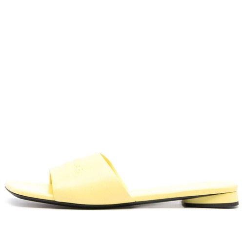 Balenciaga Duty Free Flat Sandal - Yellow - 787293WBCW07009