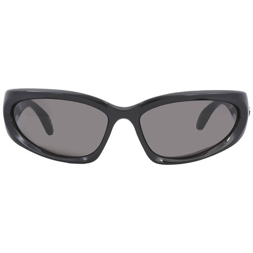 Balenciaga Sunglasses - 001 Black Black Grey - BB0157S001BLACKBLACKGREY