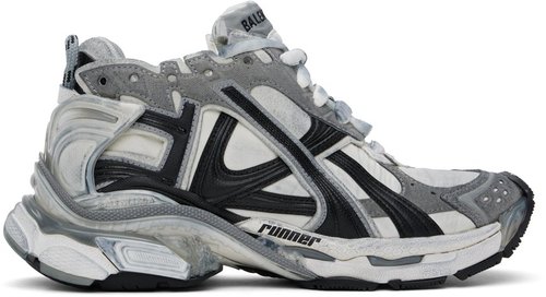 Balenciaga Runner - Grey/White/Black - 772767W3RNY9012