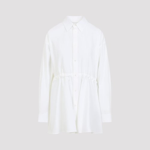 Balenciaga Hourglass Dress - 852450.TRM289000WHITE