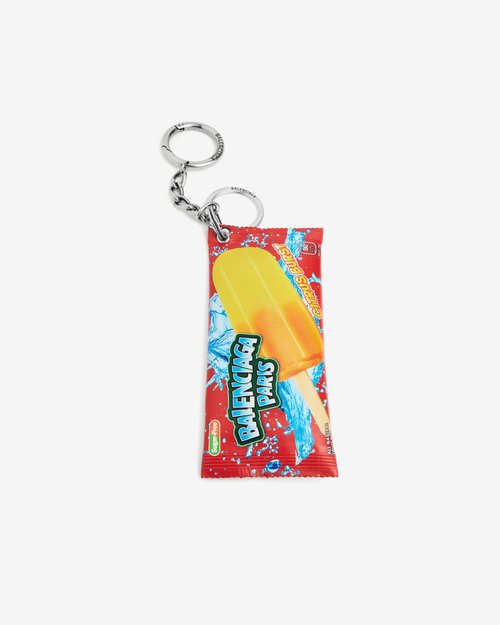 Balenciaga Keyring Snack Pouch - Red