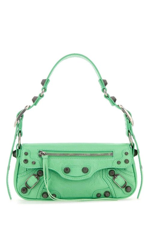 Balenciaga XS Le Cagole Sling Shoulder Bag - Green Mint - 7716701VG9Y3823