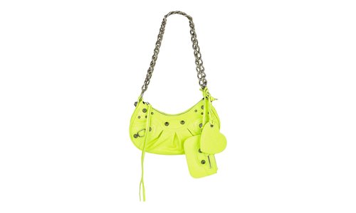 Balenciaga LE CAGOLE XS SHOULDER BAG SHOULDER BAGS - 712813210GW7206YELLOW