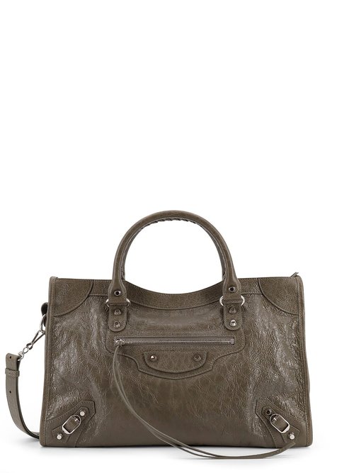 Balenciaga Le City Medium Leather Shoulder Bag - 8230582ABV83258