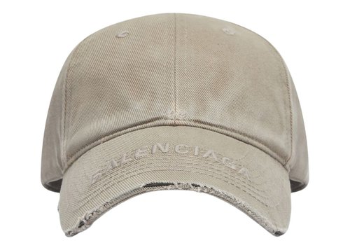 Balenciaga Logo Visor Cap - White - 673318410B29260
