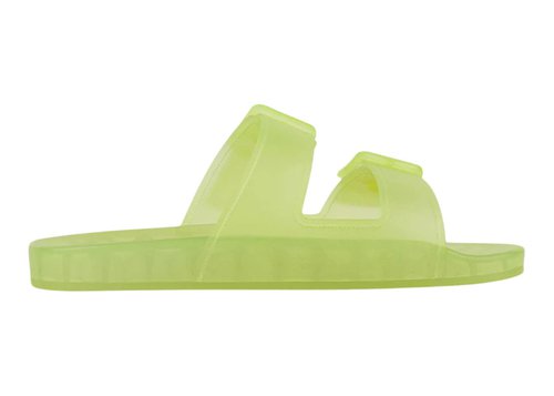 Balenciaga Mallorca Sandal - Neon Yellow - 656937W2DZ27321