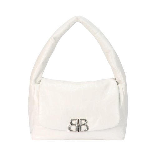 Balenciaga Medium Monaco Sling Bag - Optic White - 7879022AA3Z9001