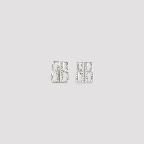 Balenciaga Nano Stud Xs Earrings - 848460.TZ03S1201SILVERCRYSTAL