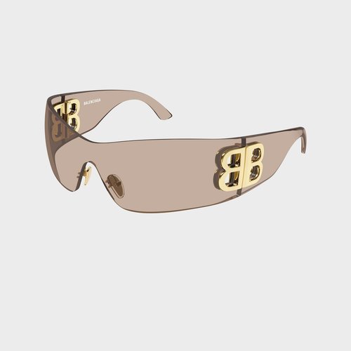 Balenciaga Nylon Sunglasses - Brown - 0359S-007