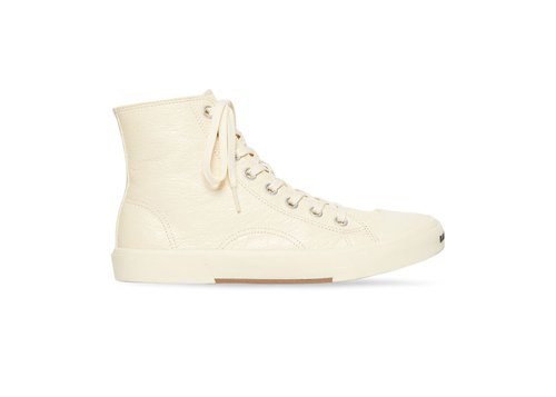 Balenciaga Paris High Top Trainers - White - 688756W3RCA9090