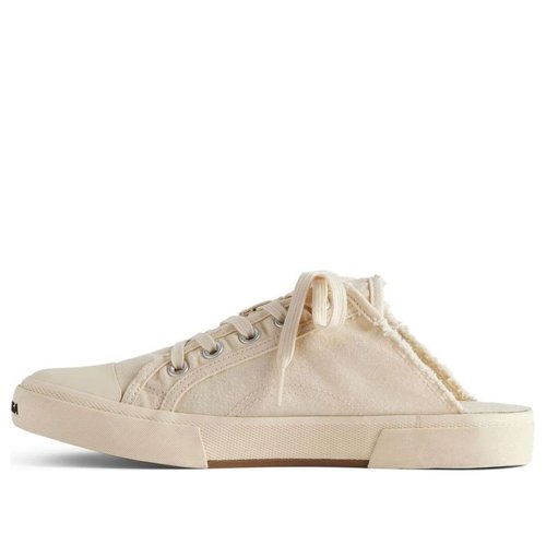 Balenciaga Paris Mules - White/Black/Red - 693952W3PS19016