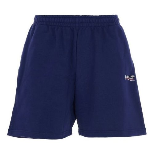 Balenciaga Political Campaign Short - Blue - 641608TIV531195