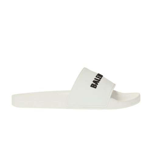 Balenciaga Pool Slides - White - 565547W1S809034