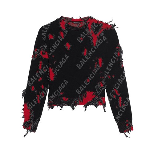 Balenciaga Ripped Sweater - 662528T1603M5963
