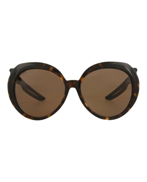 Balenciaga RoundFrame Acetate Sunglasses/30007767001 - Havana/Black/Brown (Bb0024Sa