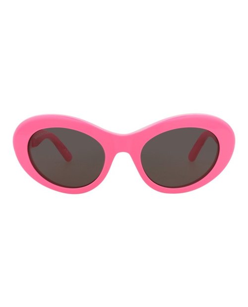 Balenciaga RoundFrame Recycled Acetate Sunglasses - Pink Pink Grey (Bb0294S/30014538/004)