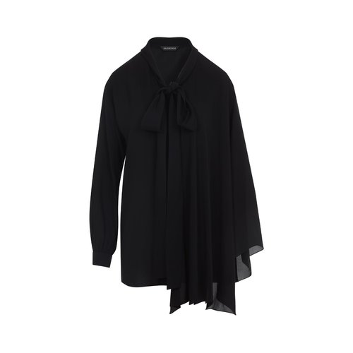 Balenciaga Scarf Blouse Silk - DUO-3004715500021-36