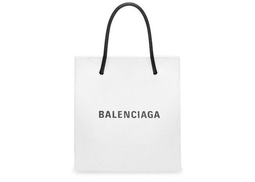 Balenciaga Shopping Tote XXS - White/Black
