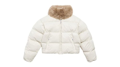 Balenciaga Ski Puffer Jacket - Chalky White - 857744TPO399757