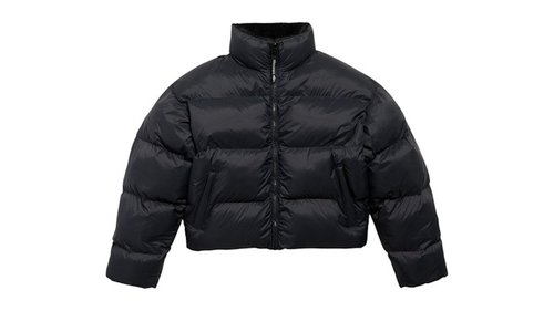 Balenciaga Ski Reversible Puffer Jacket - Black/Brown - 857747TPO391000
