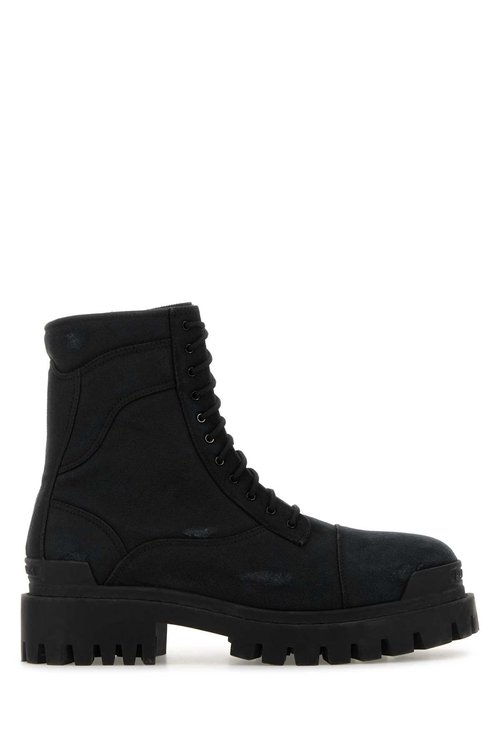 Balenciaga Combat Strike Boot - Black - 845015W2H111000