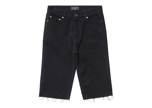 Balenciaga Slim Shorts - Black - 753212TNW111700