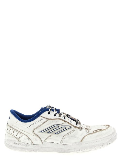 Balenciaga Hamptons - White/Dark Blue - 841765WCURB9141