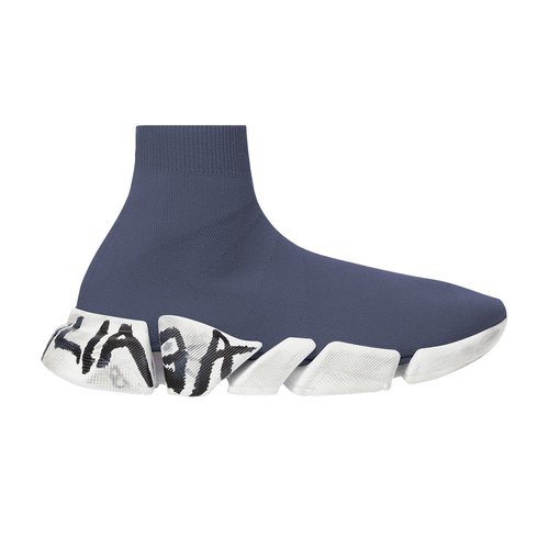 Balenciaga Speed 'Worn-Out Graffiti Dark Grey