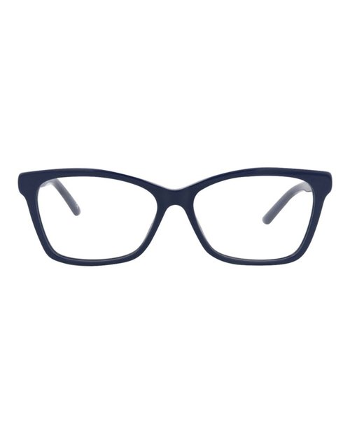 Balenciaga SquareFrame Acetate Optical Frames - Blue Blue Transparent (Bb0186O/30011856/004)