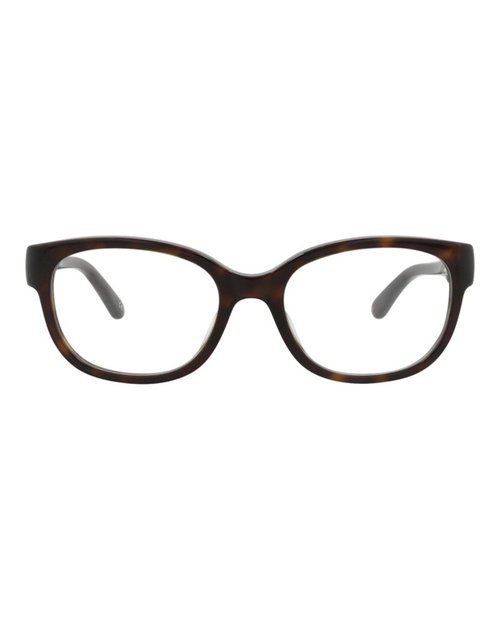 Balenciaga SquareFrame Acetate Optical Frames - Havana Havana Transparent (Bb0214O/30011975/002)