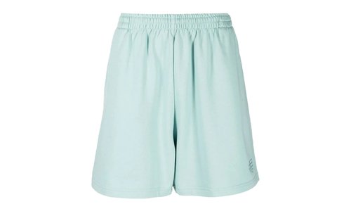 Balenciaga SWEAT PANTS SHORTS - 676137TMVG64947AQUA
