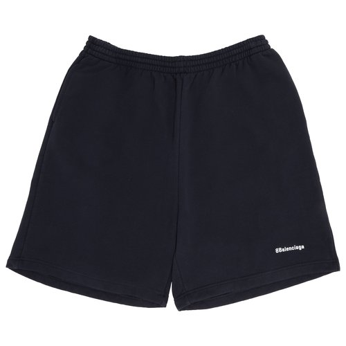 Balenciaga Sweatshorts - Dark Blue - 674591TKVB53967