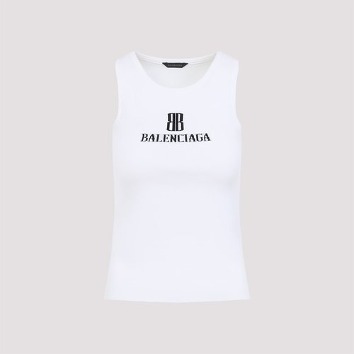Balenciaga Tank Top - 835500.T52319040WHITEBLACK