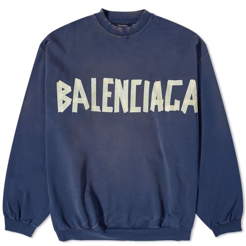 Balenciaga Tape Type Crew Sweat 'Blue' 744701TOVB14140 Ida