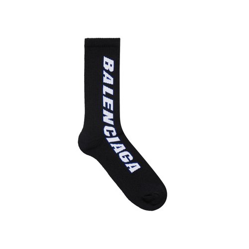 Balenciaga Tilted Typo Socks - 8497974F1B51077