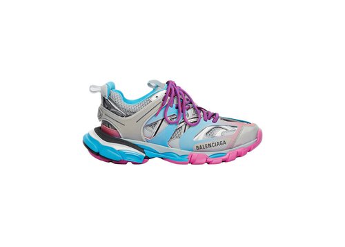 Balenciaga Track Trainer - Blue/Pink/Grey - 542436W1GC14051