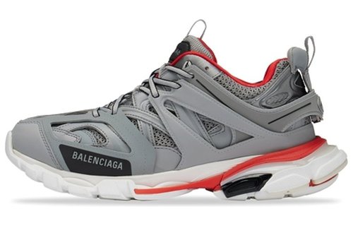Balenciaga Track LED - Grey/Red/White - 555036W3AD51269