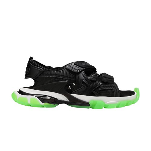 Balenciaga Track Sandal - Black/White/Fluo Green - 655954W2CC41038
