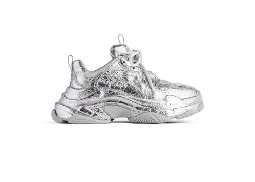 Balenciaga Triple S - Silver - 536737W2FMA8100