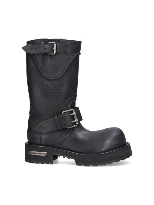 Balenciaga Venom Bootie - Black - 833581WCAL11080