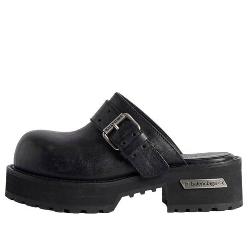 Balenciaga Venom Mule - Black - 866571WBEQ41081