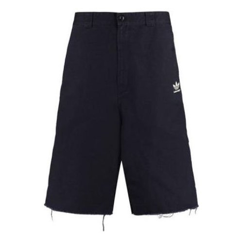 Balenciaga x adidas Baggy Denim Shorts - Navy - 725587TNP048065