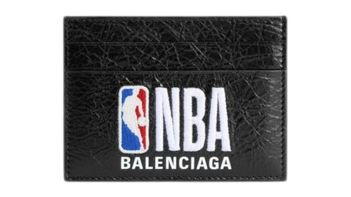 Balenciaga x NBA Cash Cardholder - Black - 8660472ACFP1000