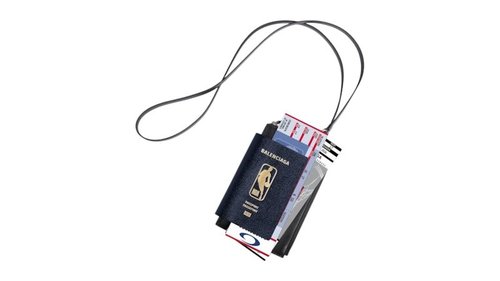 Balenciaga x NBA Passport Phone Holder - Blue - 8660062ACFI4734