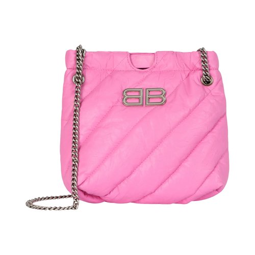 Balenciaga XS Quilted Crush Tote Bag - Light Pink - 781796210J05908