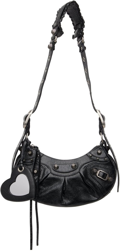 Balenciaga Le Cagole Xs Shoulder Bag - Black - 6713091VG9Y1000