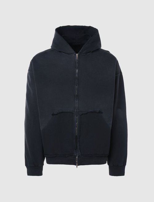 Balenciaga Zip-Up Hoodie - 744451TOVB11055